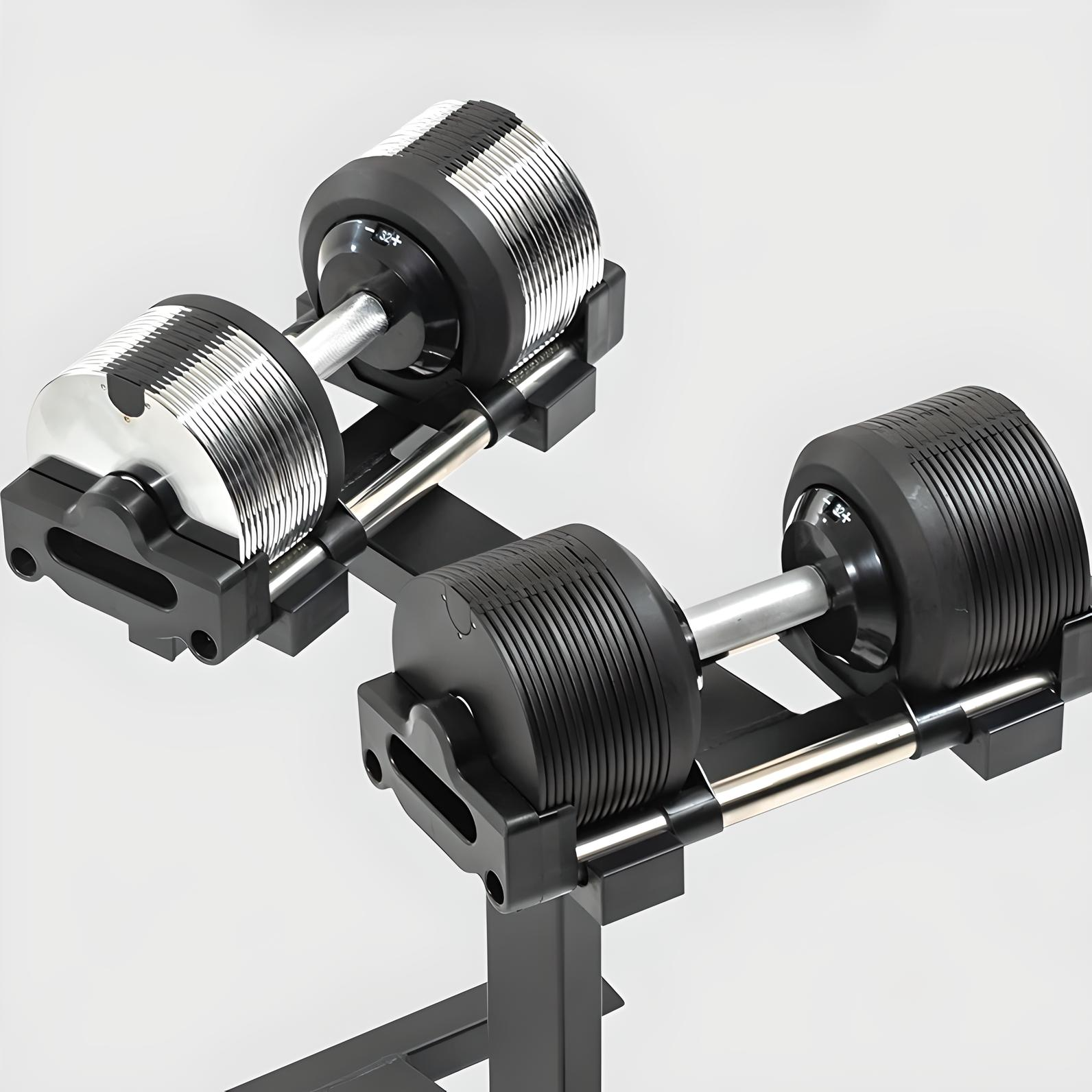 Premium Adjustable Dumbbells 24/32/36kg - 1kg Increments