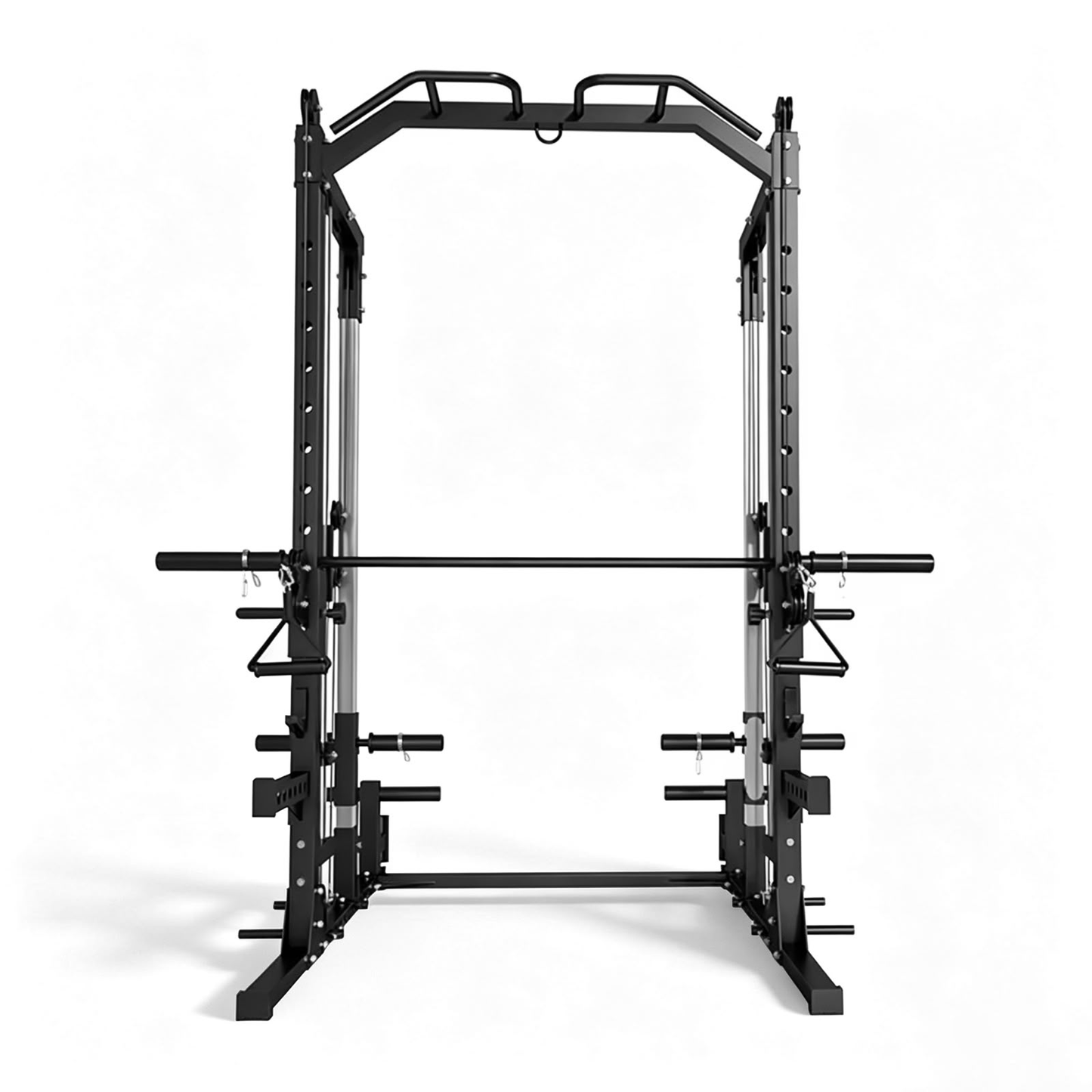 Smith Machine Power Rack Multi functional Training Machine With Cables