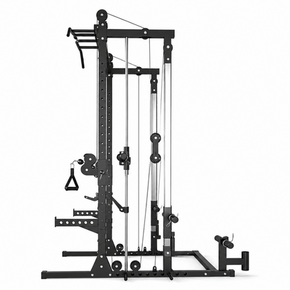 Smith Machine Power Rack Multi functional Training Machine With Cables