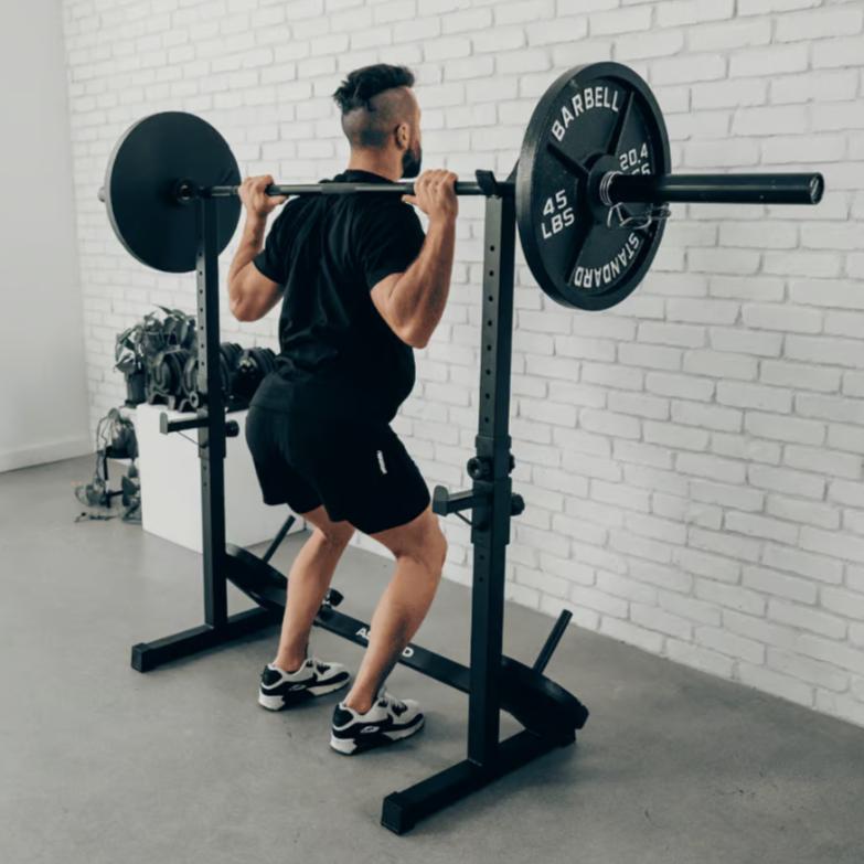 Squat Rack with Spotters