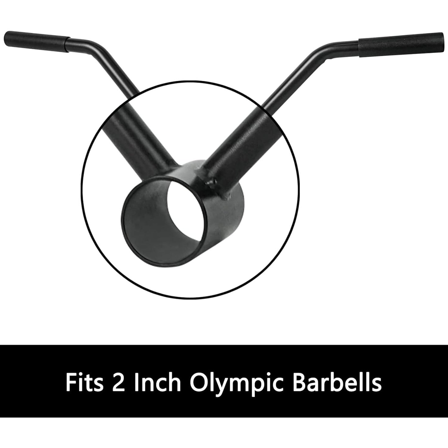 Straight Grip Landmine Handle