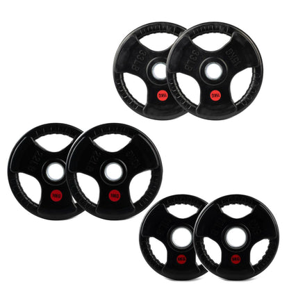 Tri-Grip Olympic Weight Plates