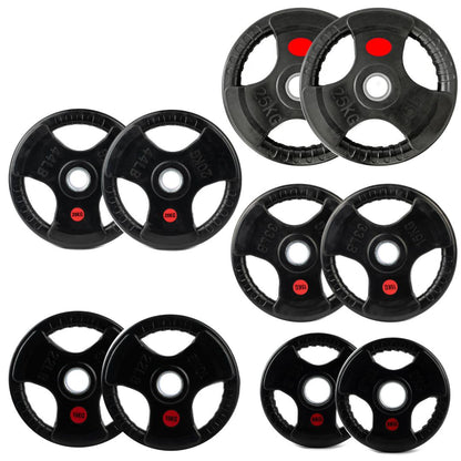 Tri-Grip Olympic Weight Plates