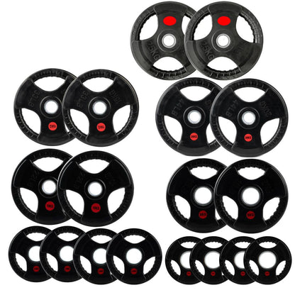 Tri-Grip Olympic Weight Plates