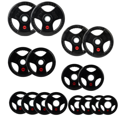 Tri-Grip Olympic Weight Plates