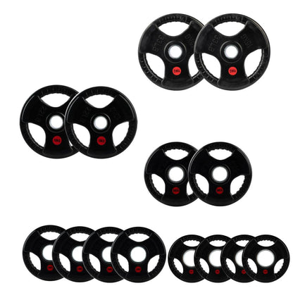 Tri-Grip Olympic Weight Plates