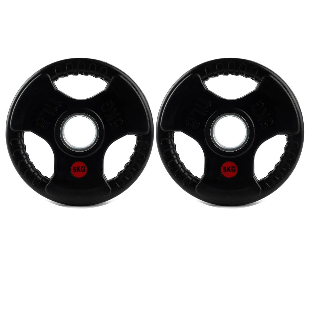 Tri-Grip Olympic Weight Plates