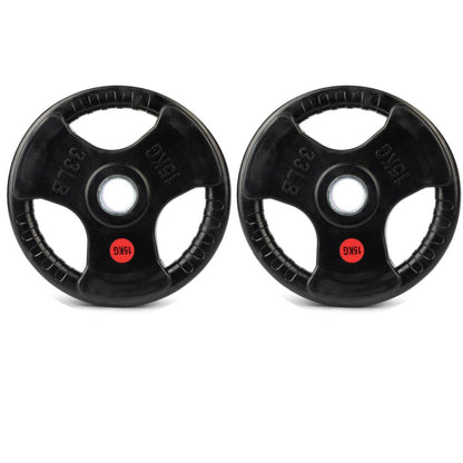 Tri-Grip Olympic Weight Plates