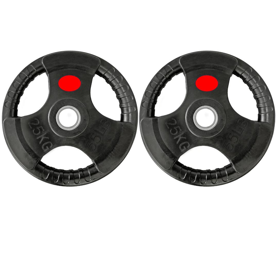 Tri-Grip Olympic Weight Plates