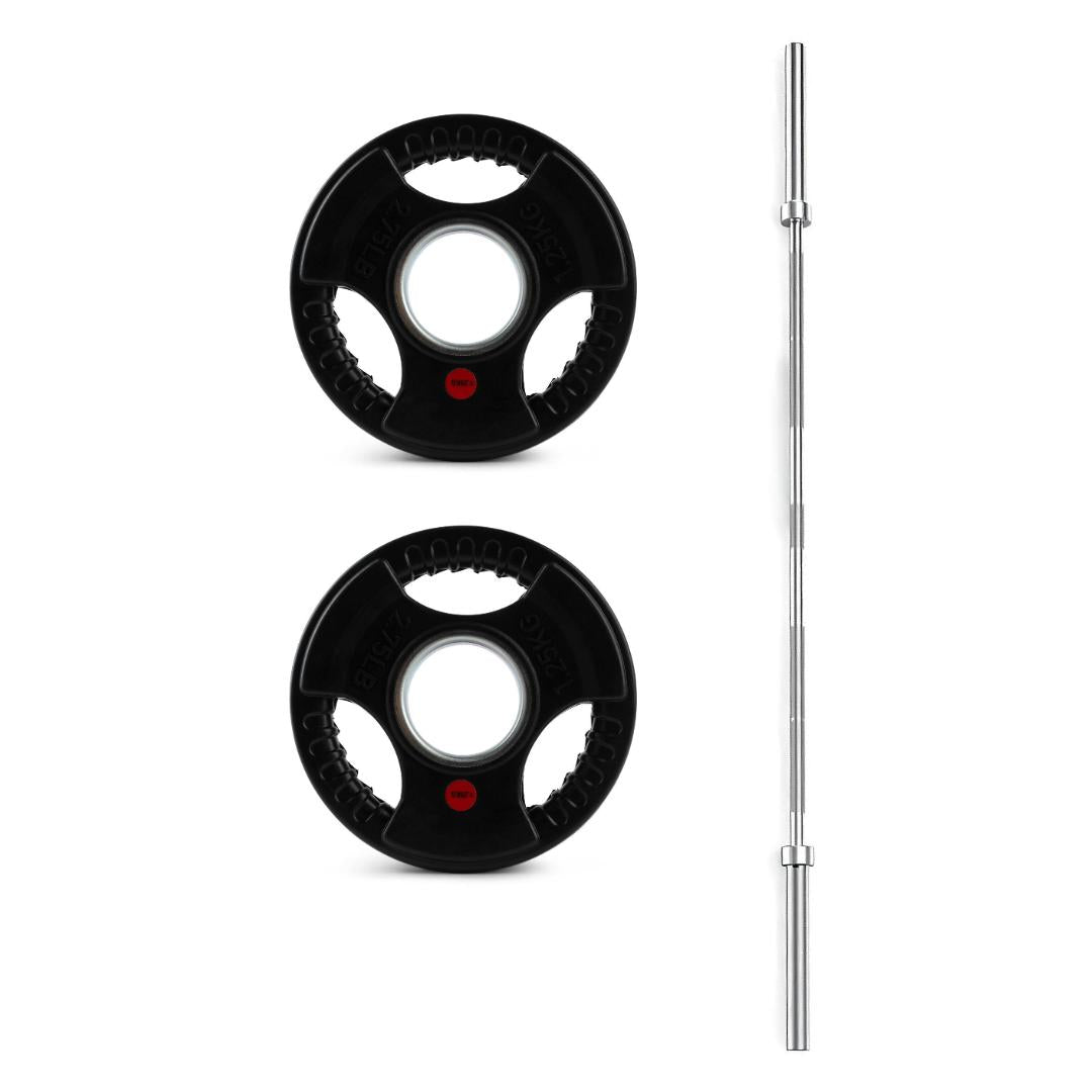 Tri-Grip Olympic Weight Plates