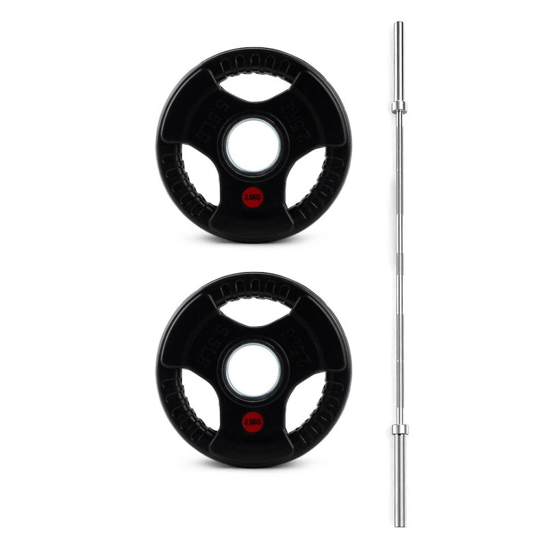 Tri-Grip Olympic Weight Plates