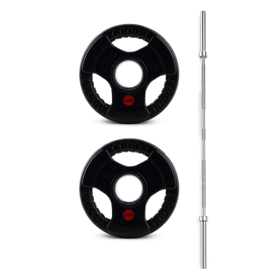 Tri-Grip Olympic Weight Plates