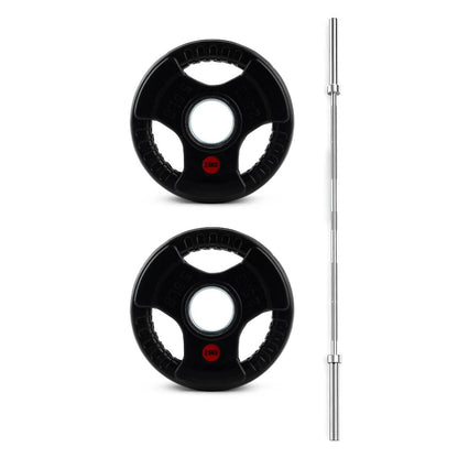 Tri-Grip Olympic Weight Plates