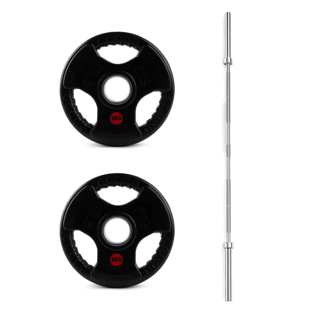 Tri-Grip Olympic Weight Plates