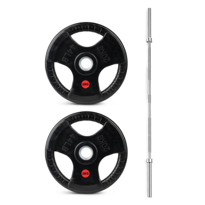 Tri-Grip Olympic Weight Plates