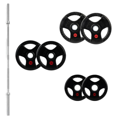 Tri-Grip Olympic Weight Plates