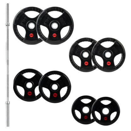 Tri-Grip Olympic Weight Plates