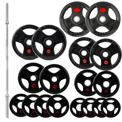 Tri-Grip Olympic Weight Plates