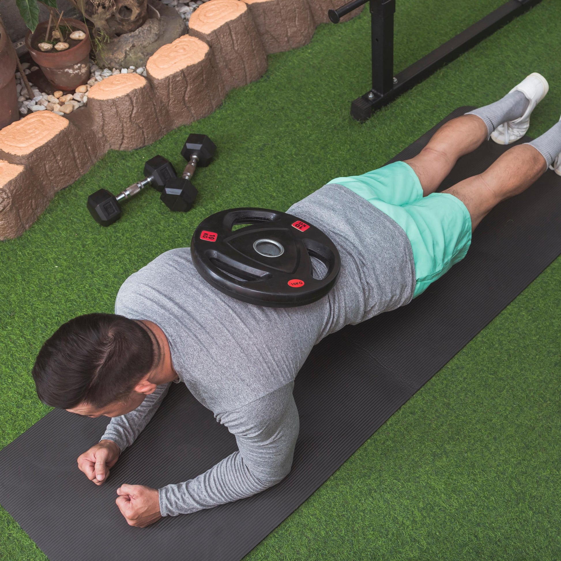 Tri-Grip Olympic Weight Plates