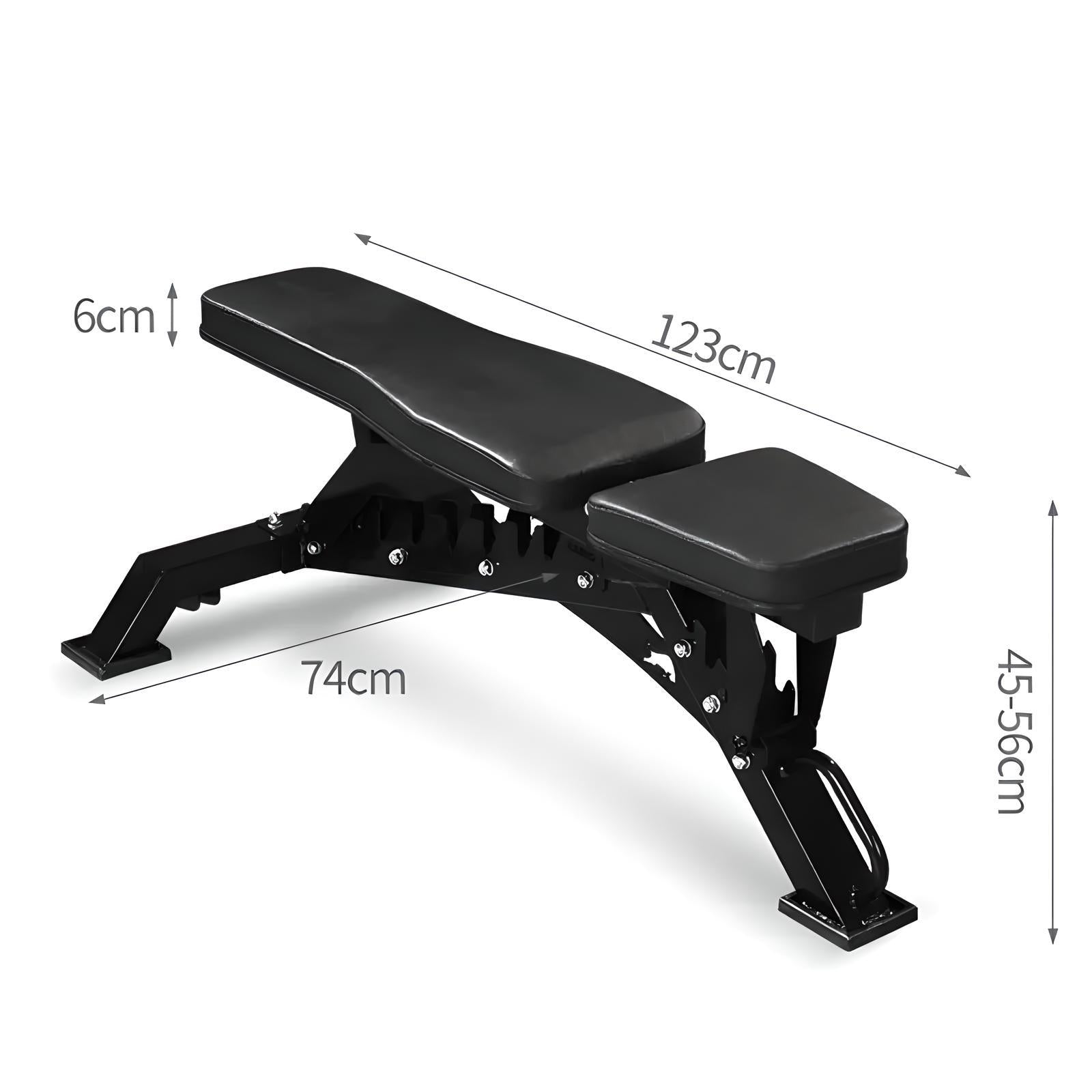 Tri Legged Commercial Weight Bench