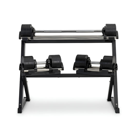 Adjustable Dumbbell & Barbell Set