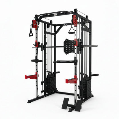 All-in-One Smith Machine Power Rack