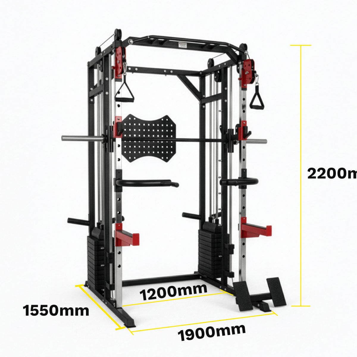 All-in-One Smith Machine Power Rack