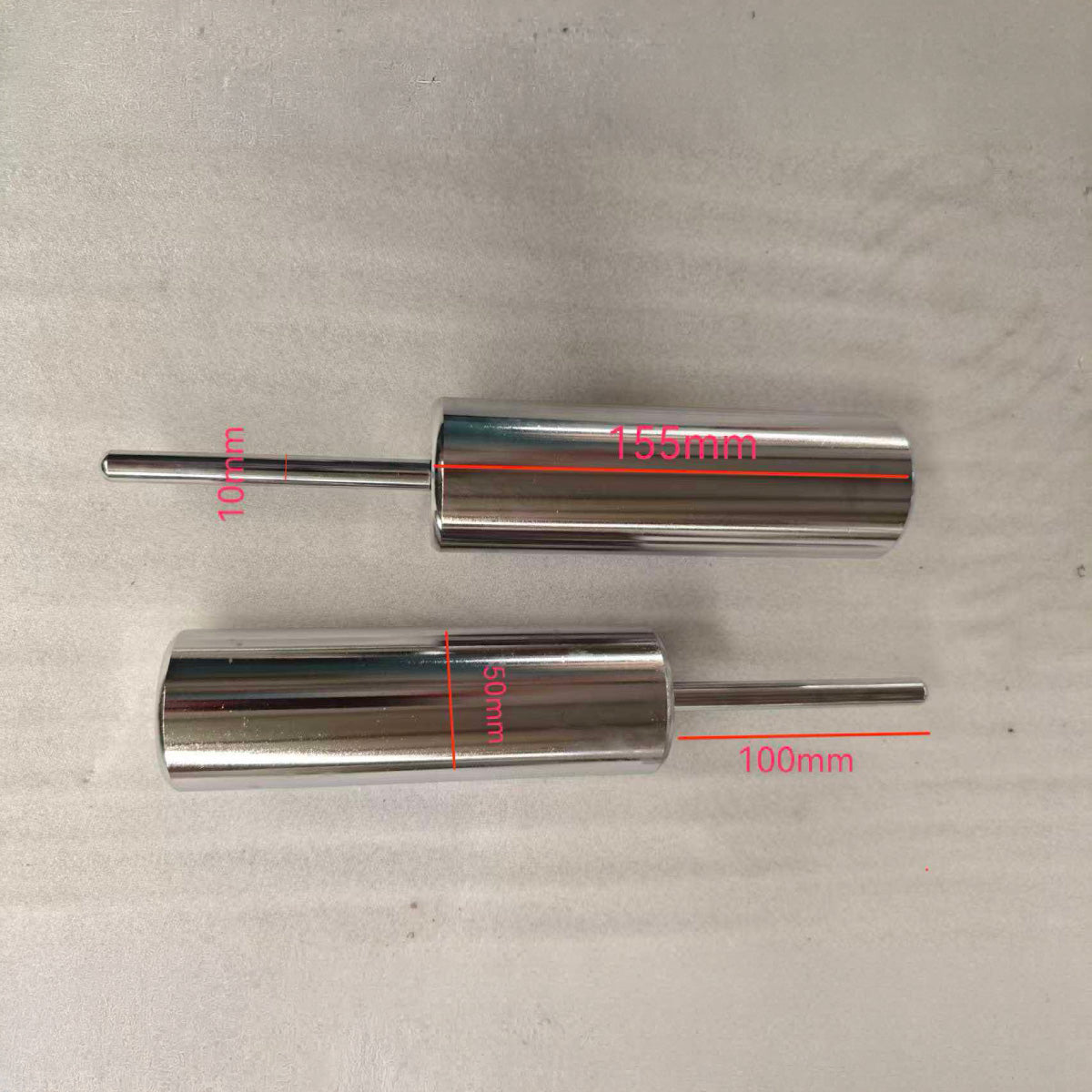 Plate Loading Pins size and dimensions diagram