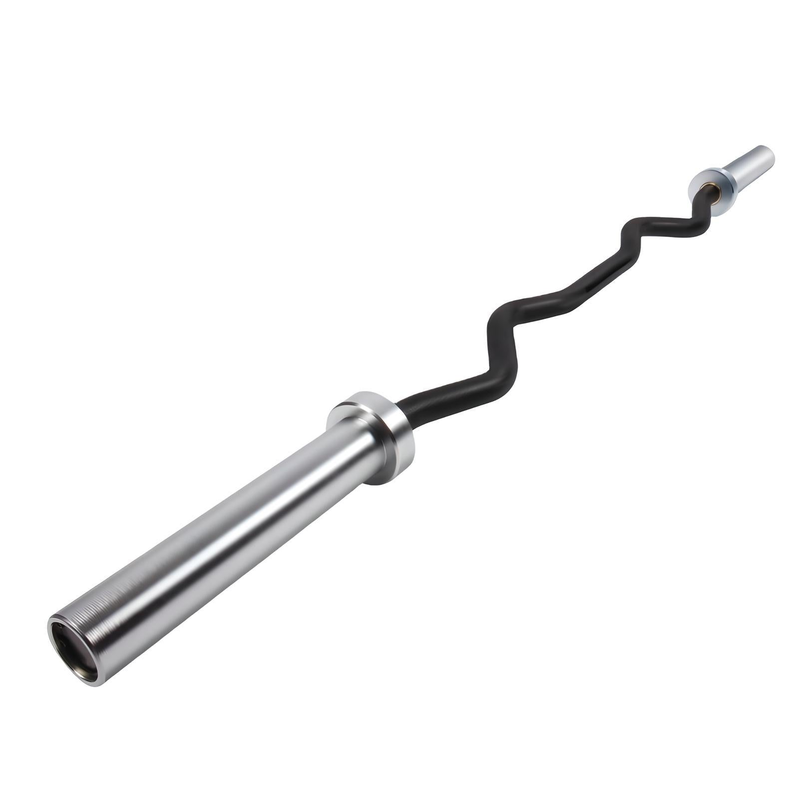 Ez Bar Curl Black 4/5ft