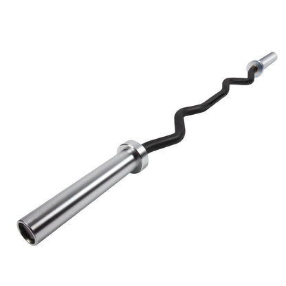 Ez Bar Curl Black 4/5ft