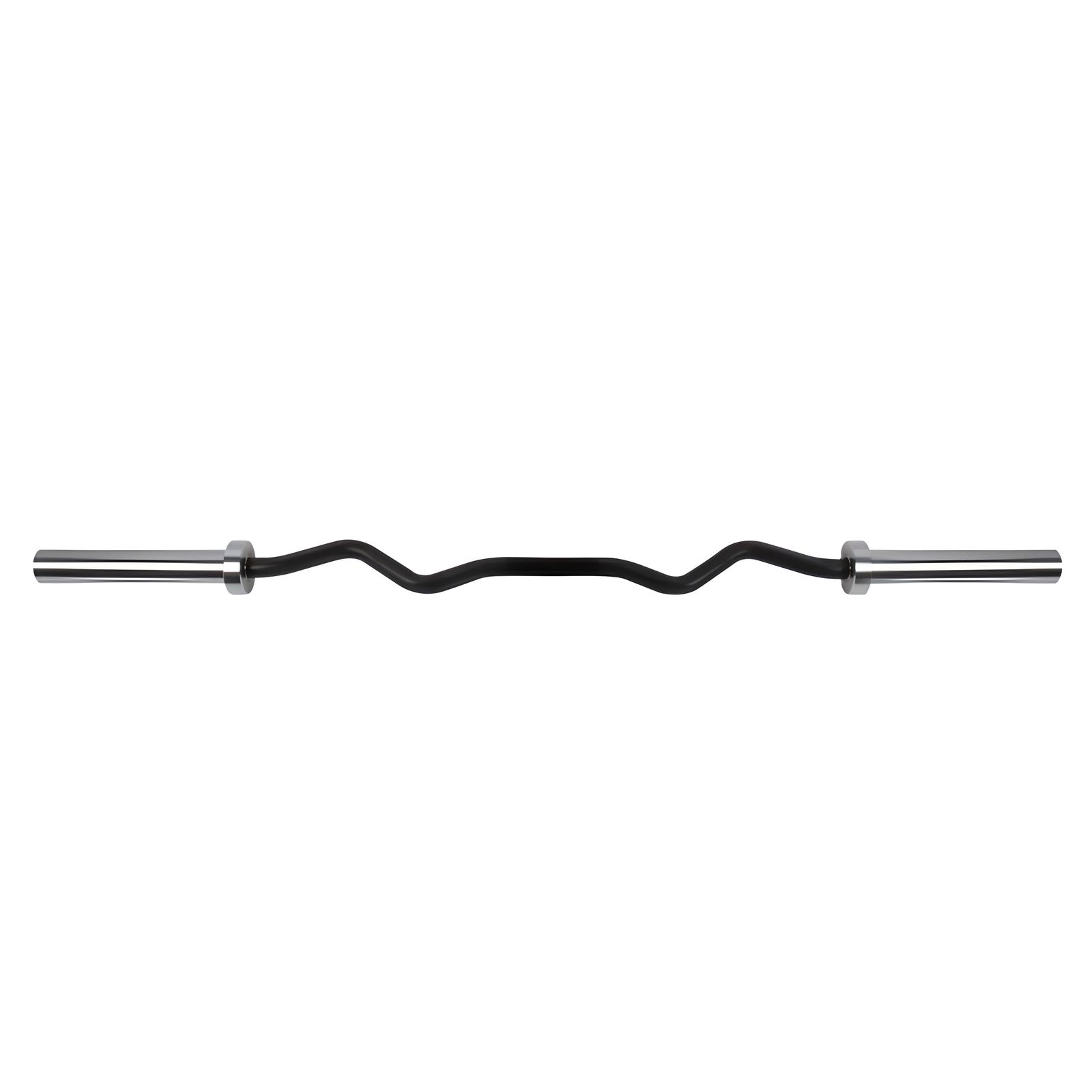 Ez Bar Curl Black 4/5ft