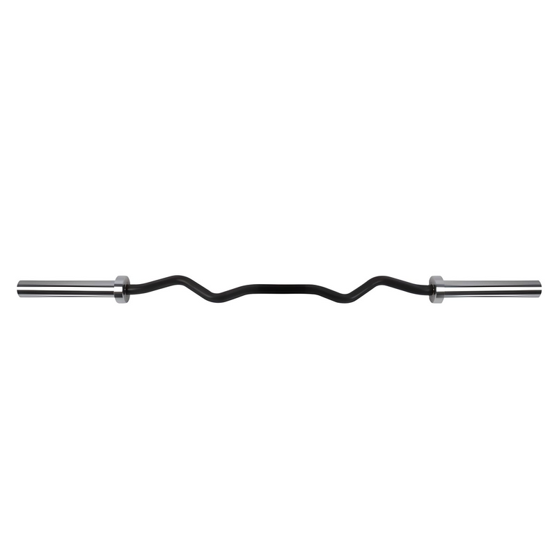 Ez Bar Curl Black 4/5ft