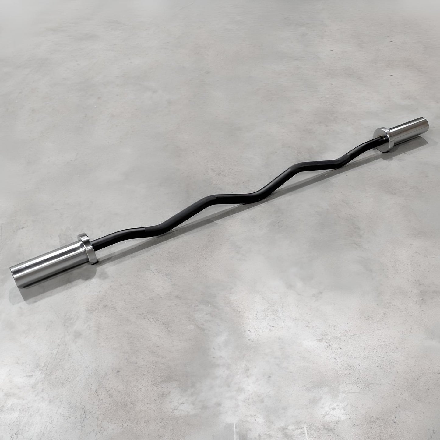 Ez Bar Curl Black 4/5ft