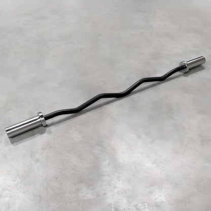 Ez Bar Curl Black 4/5ft