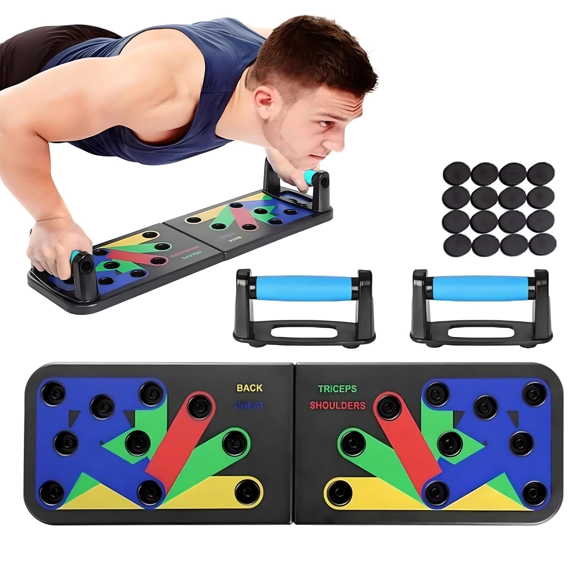 Foldable Pushup Board
