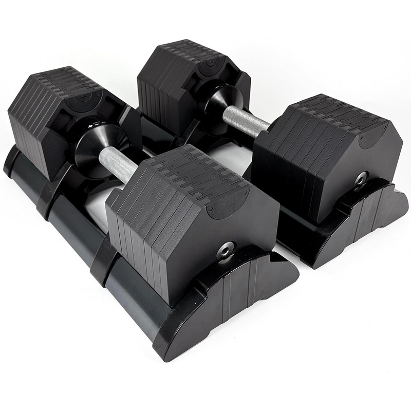 Octagon Adjustable Dumbbells 24/32/40kg 2kg Increments