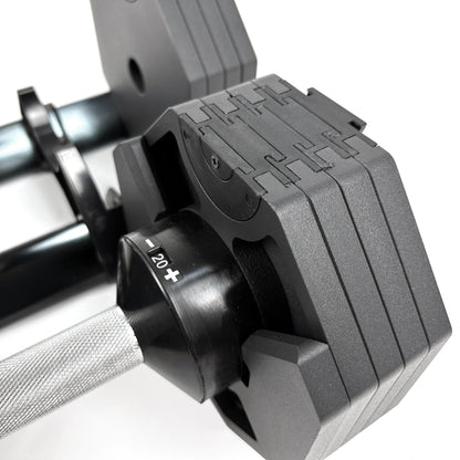 Octagon Adjustable Dumbbells 24/32/40kg 2kg Increments