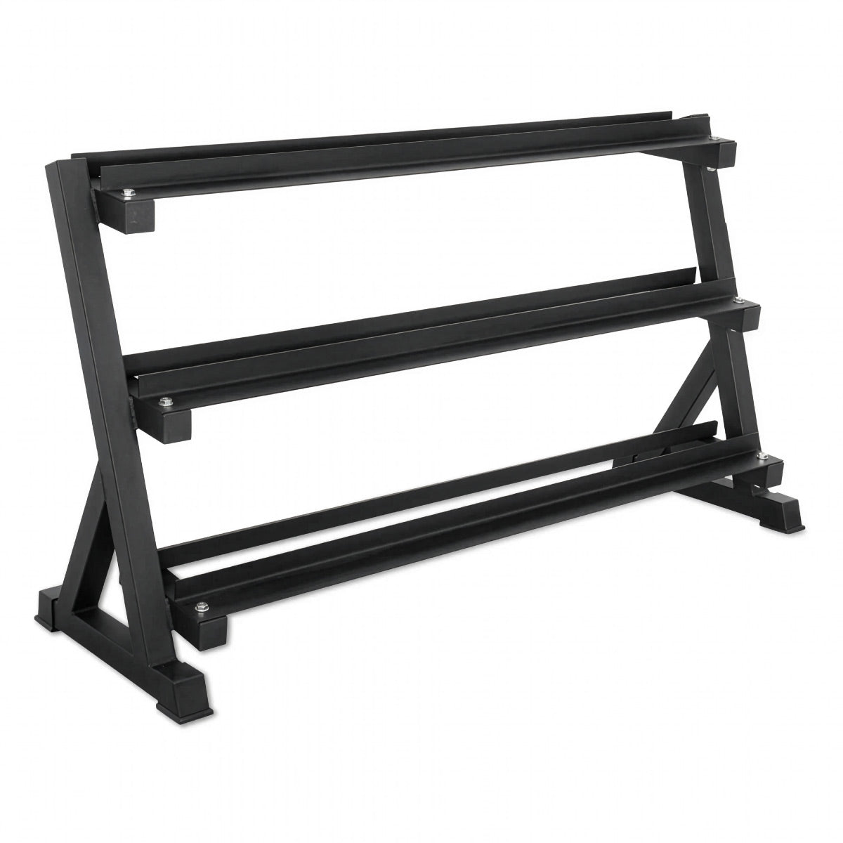 Dumbbells Full 12 Set of Hex Dumbbells & Rack 1.4m