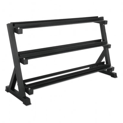 Dumbbells Full 12 Set of Hex Dumbbells & Rack 1.4m