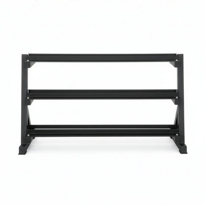 Dumbbells Full 12 Set of Hex Dumbbells & Rack 1.4m