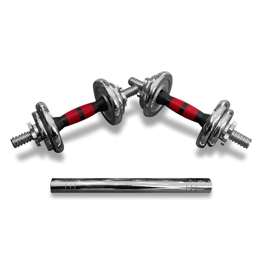 Steel Dumbbell & Barbell Sets